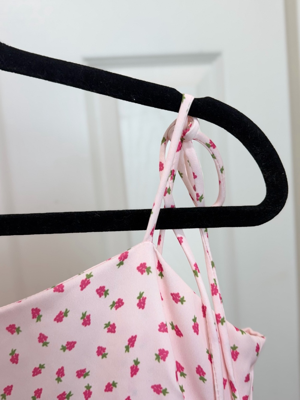 RESA Odi mini dress Tie-shoulder Sz S - Picture 7 of 7